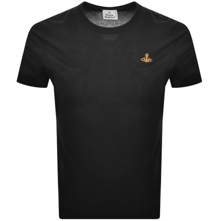 Vivienne Westwood Classic Logo T Shirt Black | Mainline Menswear